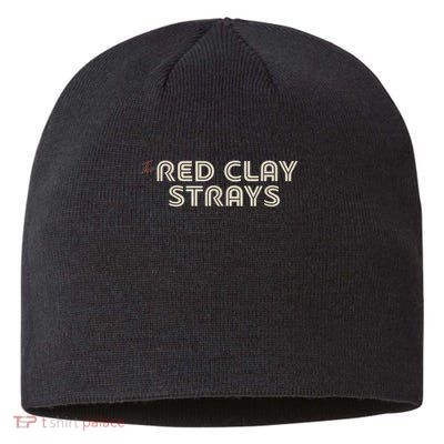 Red Clay Strays Retro Quote Style Sustainable Beanie