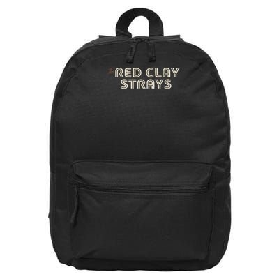 Red Clay Strays Retro Quote Style 16 in Basic Backpack