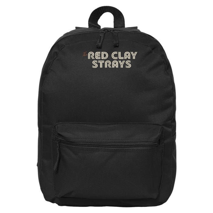 Red Clay Strays Retro Quote Style 16 in Basic Backpack