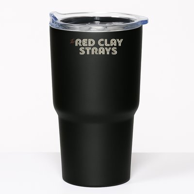 Red Clay Strays Retro Quote Style Tumbler