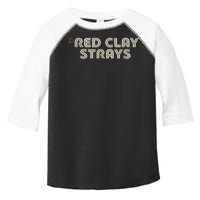 Red Clay Strays Retro Quote Style Toddler Fine Jersey T-Shirt