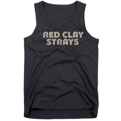 Red Clay Strays Retro Quote Style Tank Top