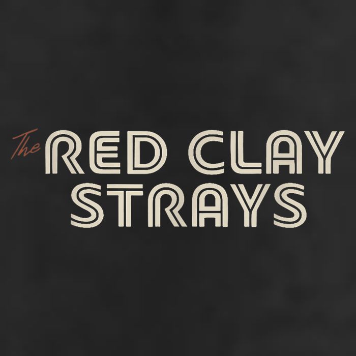 Red Clay Strays Retro Quote Style Golf Towel