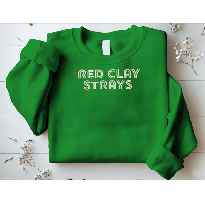 Red Clay Strays Retro Quote Style Sweatshirt