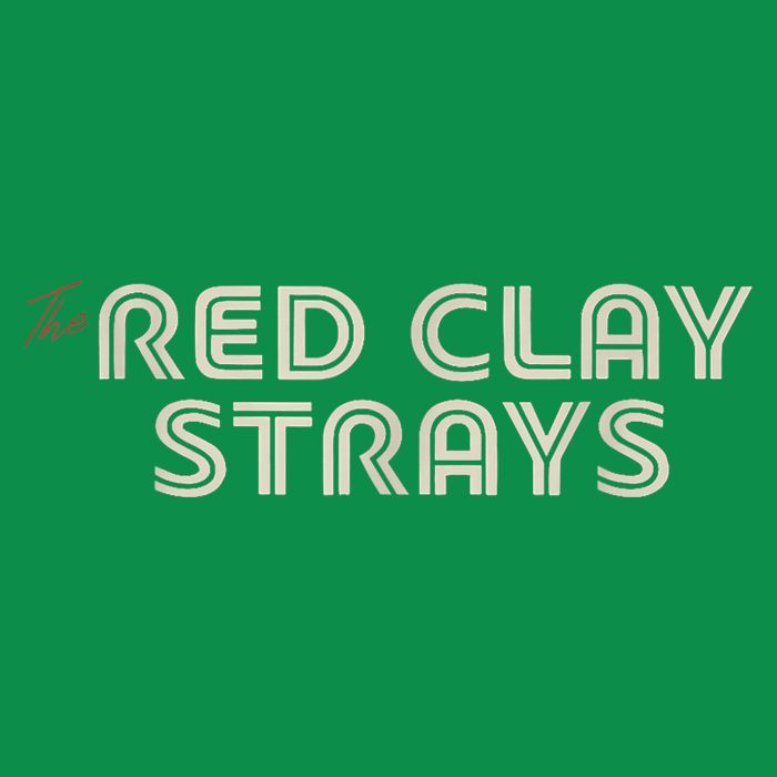 Red Clay Strays Retro Quote Style Magnet