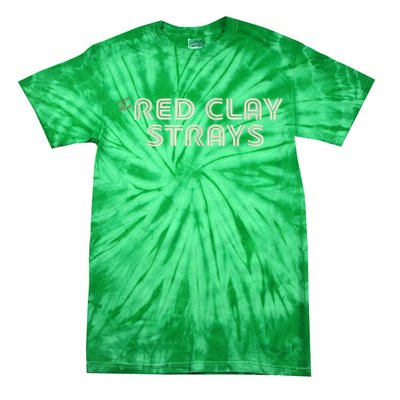 Red Clay Strays Retro Quote Style Tie-Dye T-Shirt