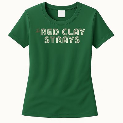 Red Clay Strays Retro Quote Style Womens T-Shirt