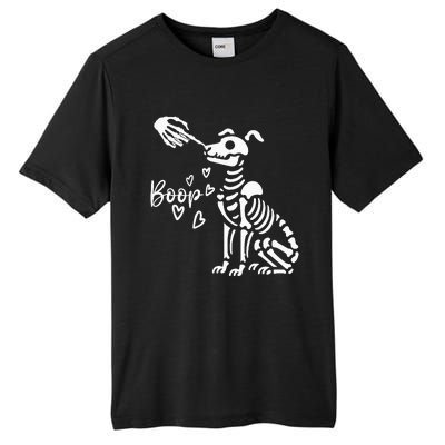 Retro Cute Skeleton Hand Boop Dog Tall Fusion ChromaSoft Performance T-Shirt