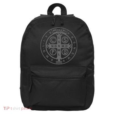 Religious Catholic St. Benedict Medal Christian 16 in Basic Backpack