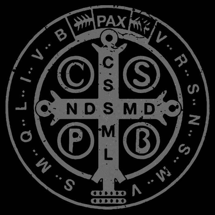 Religious Catholic St. Benedict Medal Christian Visor