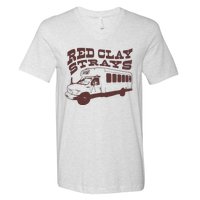 Red Clay Strays V-Neck T-Shirt