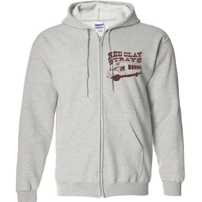 Red Clay Strays Full Zip Hoodie