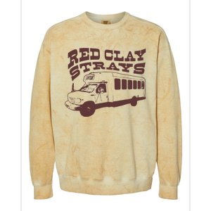 Red Clay Strays Colorblast Crewneck Sweatshirt