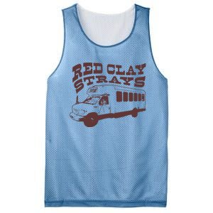 Red Clay Strays Mesh Reversible Basketball Jersey Tank