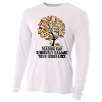 Reading Can Seriously Damage Your Ignorance Book Lover Cooling Performance Long Sleeve Crew