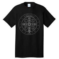 Religious Catholic St. Benedict Medal Christian Tall T-Shirt