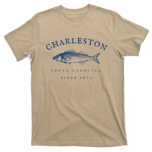 Retro Charleston South Carolina Fishing T-Shirt