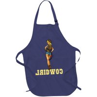Reverse Cowgirl Sexy Lady Logo Apron
