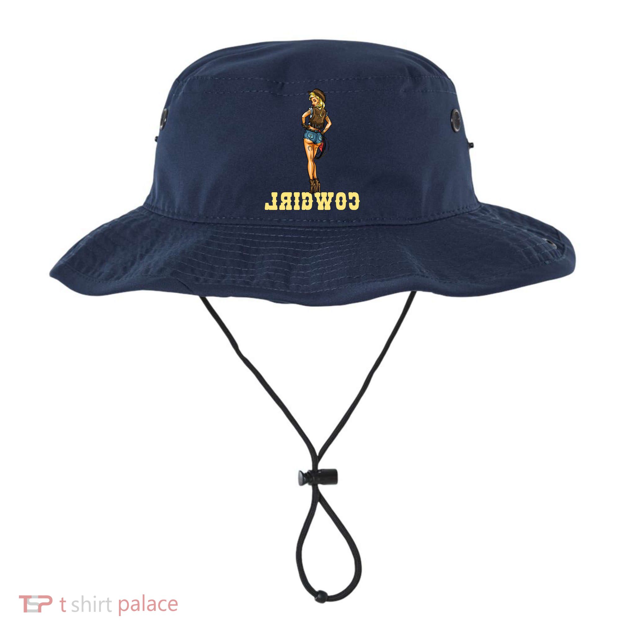Reverse Cowgirl Sexy Lady Logo Bucket Hat