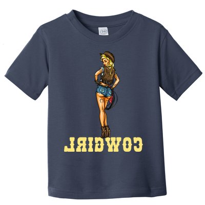 Reverse Cowgirl Sexy Lady Logo Toddler T-Shirt