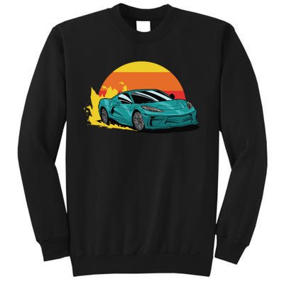 Race Car Sunset Sweatshirt