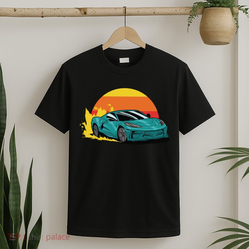 Race Car Sunset T-Shirt