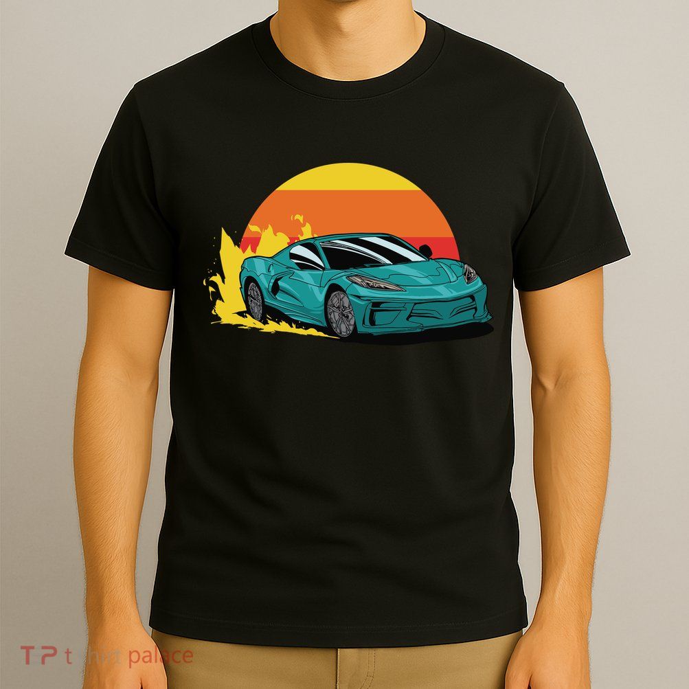 Race Car Sunset T-Shirt