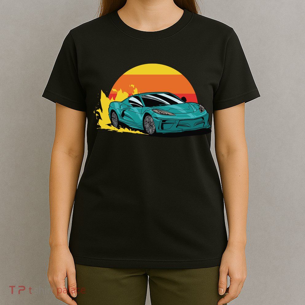 Race Car Sunset T-Shirt