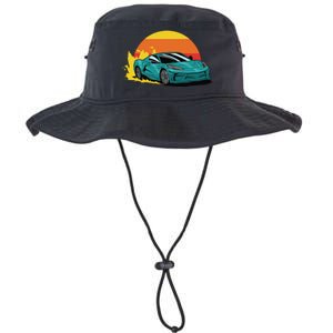 Race Car Sunset Legacy Cool Fit Booney Bucket Hat