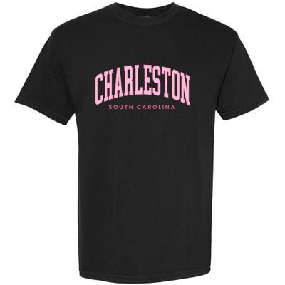 Retro Charleston South Carolina Preppy Throwback Girl Garment-Dyed Heavyweight T-Shirt