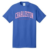 Retro Charleston South Carolina Preppy Throwback Girl Tall T-Shirt