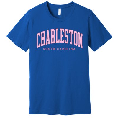 Retro Charleston South Carolina Preppy Throwback Girl Premium T-Shirt