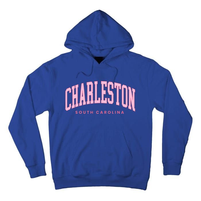 Retro Charleston South Carolina Preppy Throwback Girl Tall Hoodie