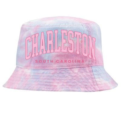 Retro Charleston South Carolina Preppy Throwback Girl Tie-Dyed Bucket Hat