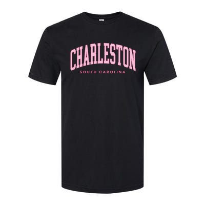 Retro Charleston South Carolina Preppy Throwback Girl Softstyle CVC T-Shirt