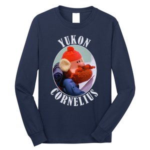 Retro Christmas Special Cornelius Of The Yukon Long Sleeve Shirt