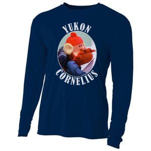 Retro Christmas Special Cornelius Of The Yukon Cooling Performance Long Sleeve Crew