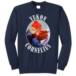 Retro Christmas Special Cornelius Of The Yukon Tall Sweatshirt