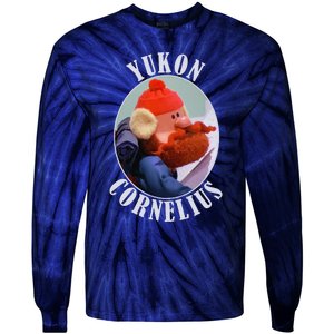 Retro Christmas Special Cornelius Of The Yukon Tie-Dye Long Sleeve Shirt