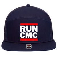Run CMC San Francisco 7 Panel Mesh Trucker Snapback Hat