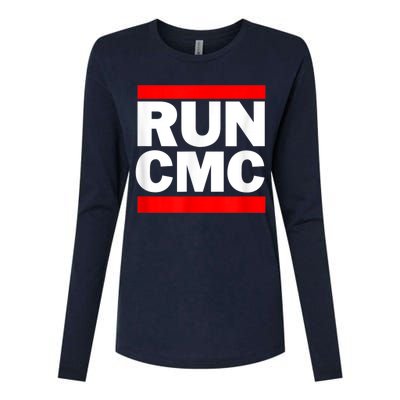 Run CMC San Francisco Womens Cotton Relaxed Long Sleeve T-Shirt