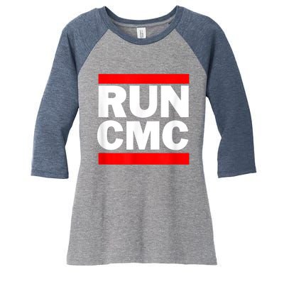 Run CMC San Francisco Women's Tri-Blend 3/4-Sleeve Raglan Shirt