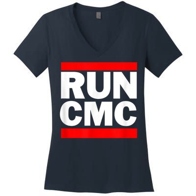 Run CMC San Francisco Women's V-Neck T-Shirt