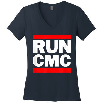 Run CMC San Francisco Women's V-Neck T-Shirt