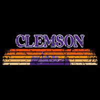 Retro Clemson SC 80s Grunge Vintage Sweatshirt