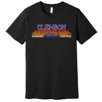 Retro Clemson SC 80s Grunge Vintage Premium T-Shirt