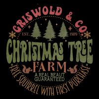 Retro Christmas Tree Farm Funny Holiday Vibes Tank Top