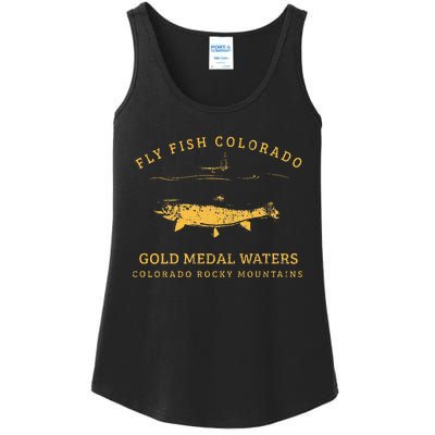 Retrostyle Colorado Trout Fly Fishing Ladies Essential Tank