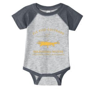 Retrostyle Colorado Trout Fly Fishing Infant Baby Jersey Bodysuit