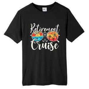 Retired Cruising Trip Vacation Retirement Cruise 2024 Tall Fusion ChromaSoft Performance T-Shirt